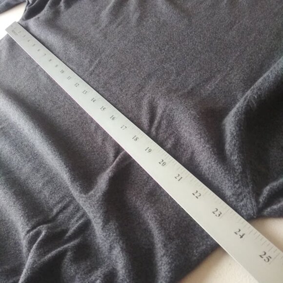 Knightsbridge men's size L dark gray sweater - Picture 7 of 15